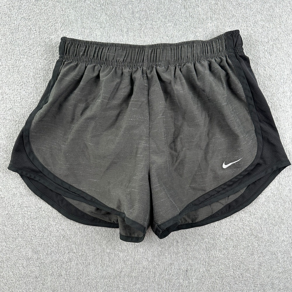 Nike Shorts Womens Medium Dri-FIT Gray Heathered Performance Running Activewear